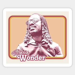 Stevie Wonder /// Retro Aesthetic Fan Design Sticker